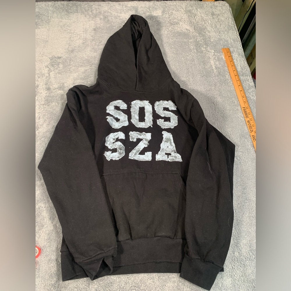 Sza SOS tour hoodie medium black sweatshirt